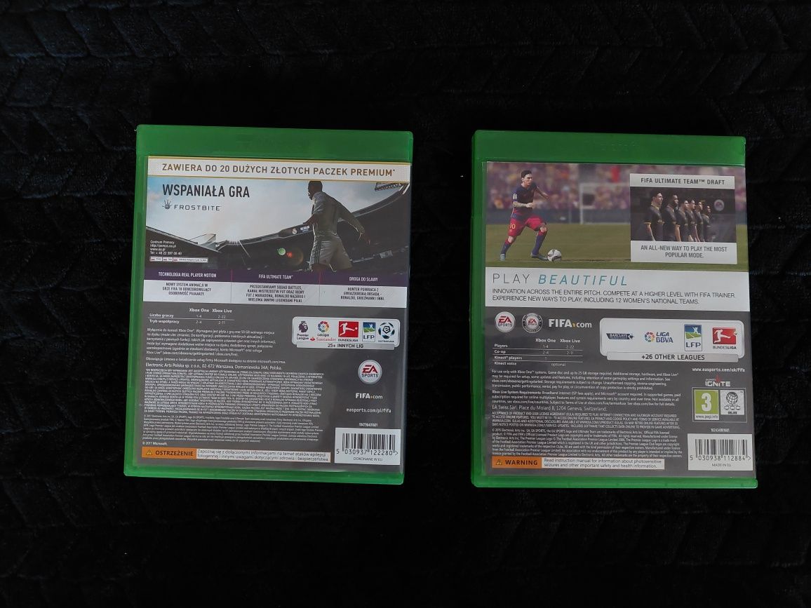 Fifa 18 i Fifa 16 Xbox One/Series