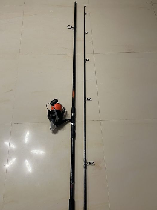 Wedka DAM karpiowa z kołowrotkiem