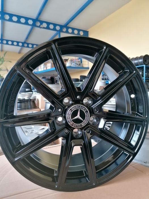 Felgi alu czarne Mercedes 17 5x112