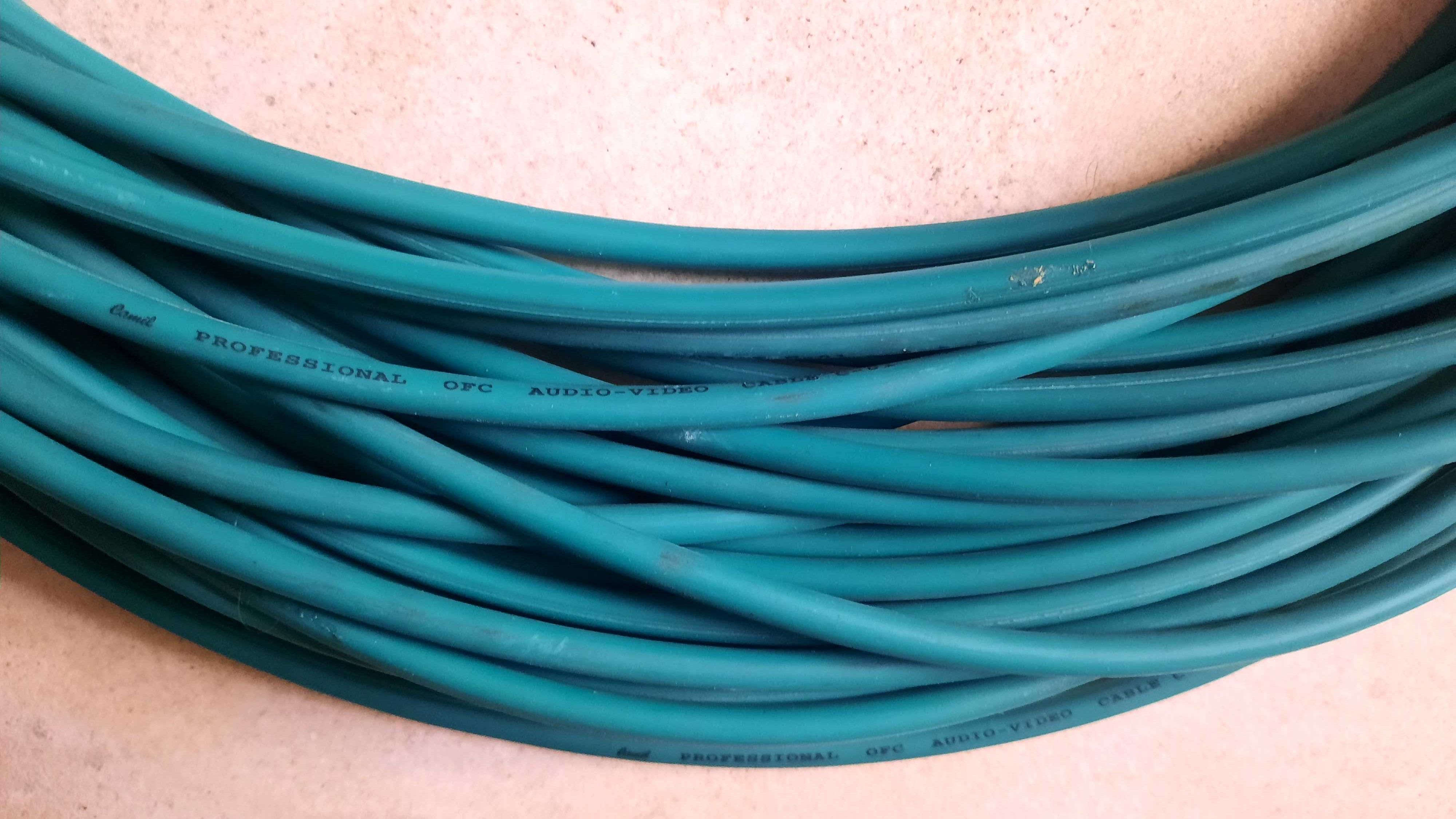 25 metrów przewodu: CAMIL profesjonal OFC AUDIO-VIDEO CABLE C-01