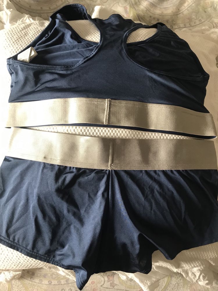 NOVO ETIQUETA conjunto Top (36) e boxers (S) Calvin Klein