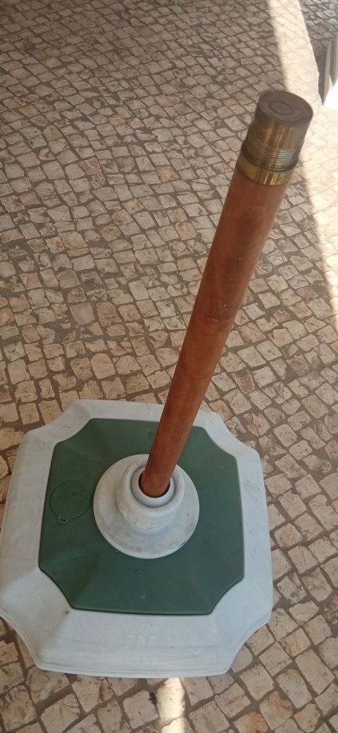 Chapéus de sol jardim bege 3M poliéster
