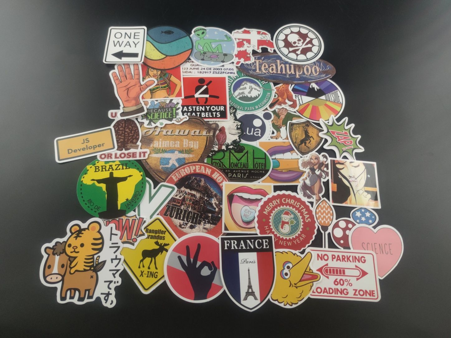 STICKER BOMB Naklejki Obklejka Oklejka Wlepka Namioty Biwak Zestaw #21