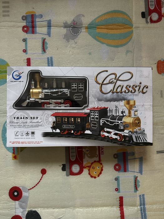 Залізниця Star Toys Класичний експрес 228см з паровозом