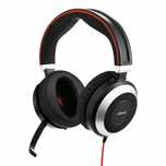 słuchawki przewodowe nauszne jabra evolve 80 długość przewodu 1.2 m