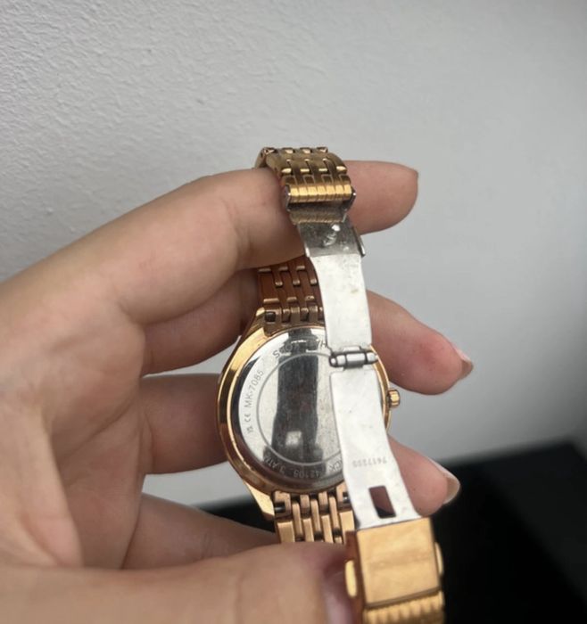 Zegarek rose gold cyrkonie Michael Kors