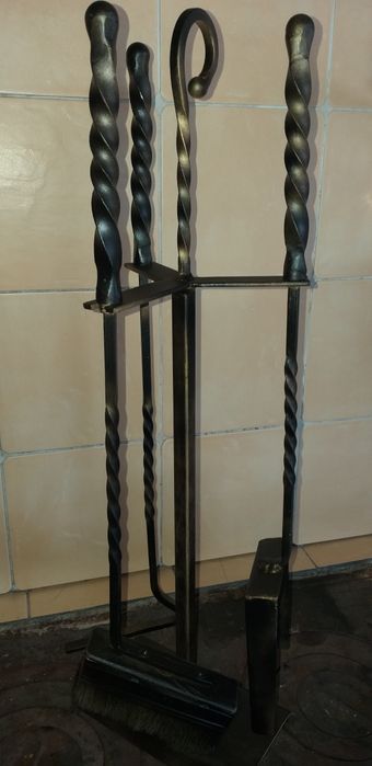 Набір для каміна чи грубки,барбекю.Каміний набір на стійці