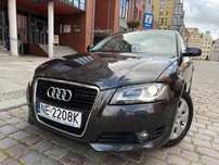Audi A3 Led Bi-Xenon Alufelgi 6 biegów Opony Wielosezonowe Stan idealny
