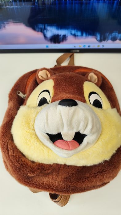 Рюкзак у вигляді білочки або бурундука Чіп та Дейл Портфель дитячий