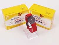 Opaska ochronna na sensor FreeStyle Libre 2 CZERWONA