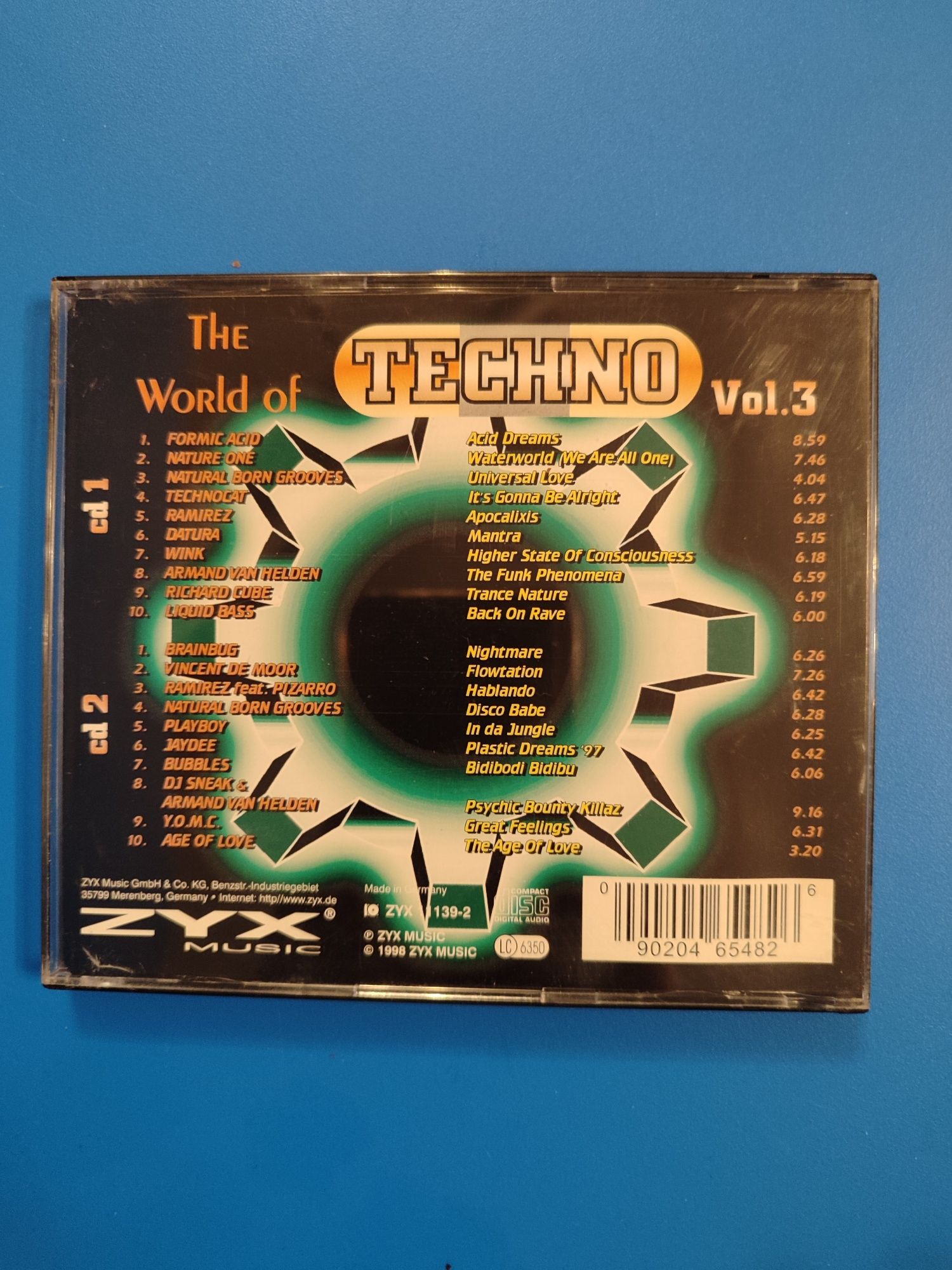 TECHNO vol.3 the world of płyta CD