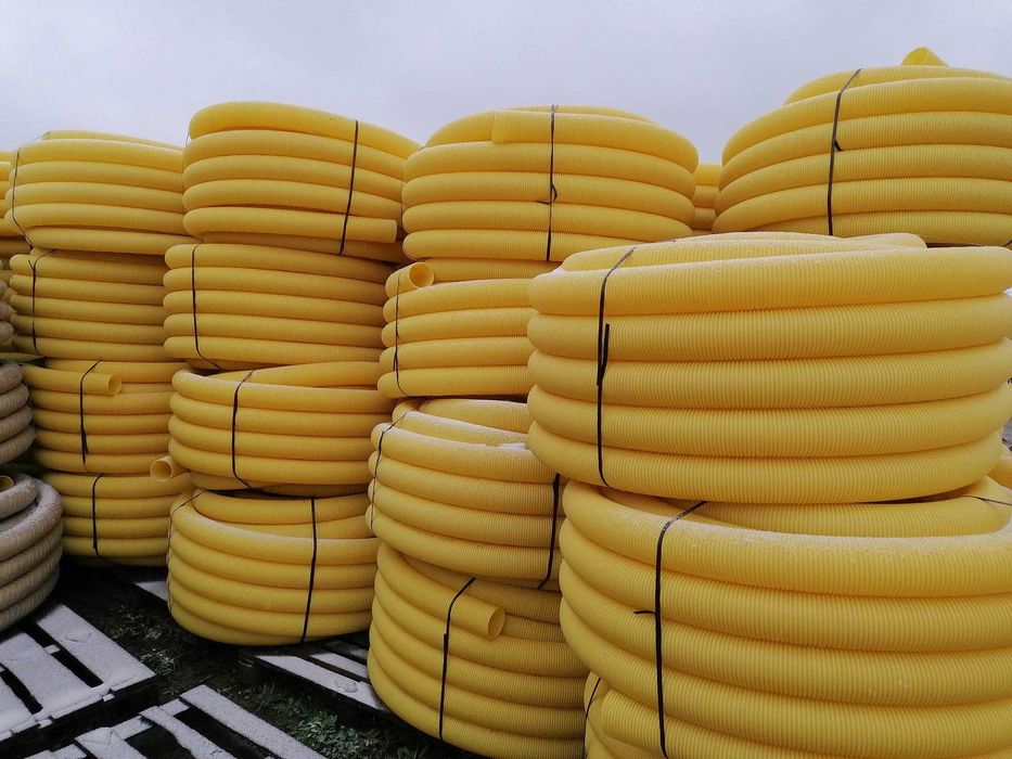 Rury rura melioracyjna DRENARSKA 100 drenażowa perforowana z otworami