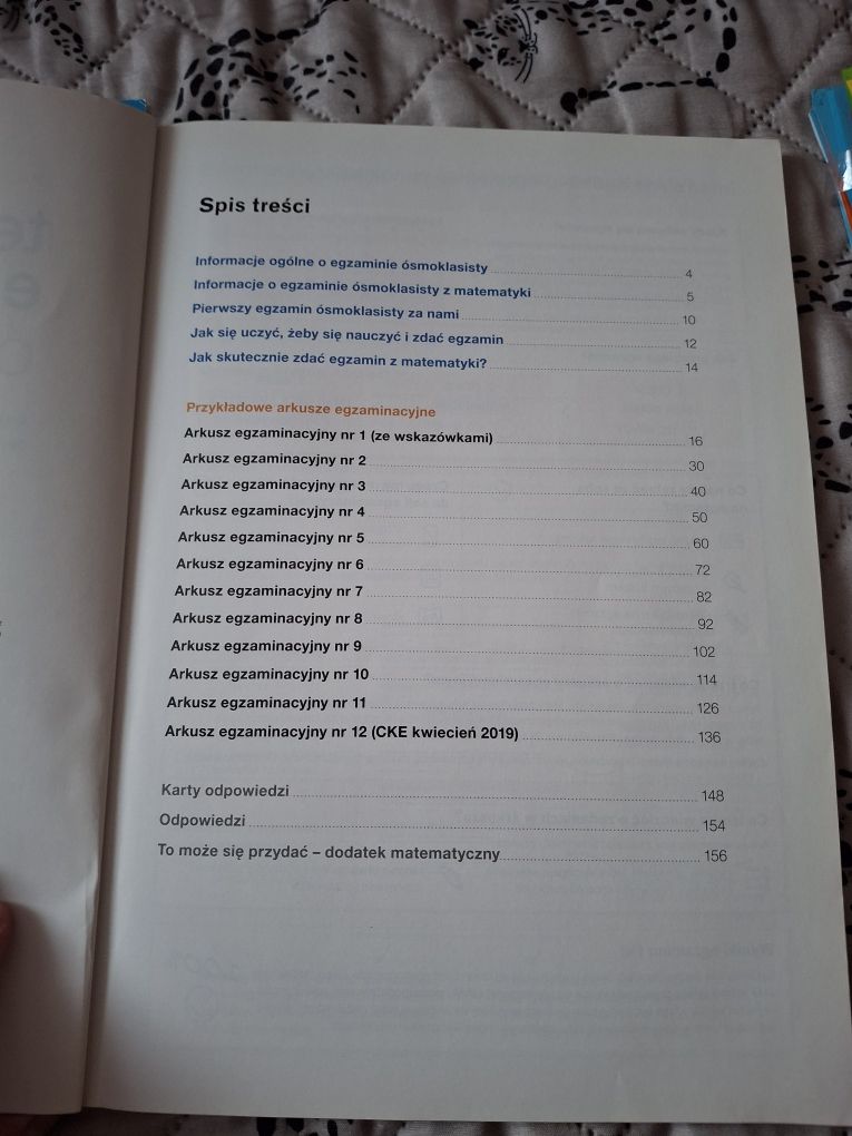 Teraz egzamin ósmoklasisty matematyka repetytorium i arkusze