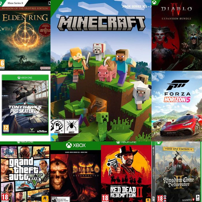 Zestaw 20 gier - Xbox one/Xbox series XS PL