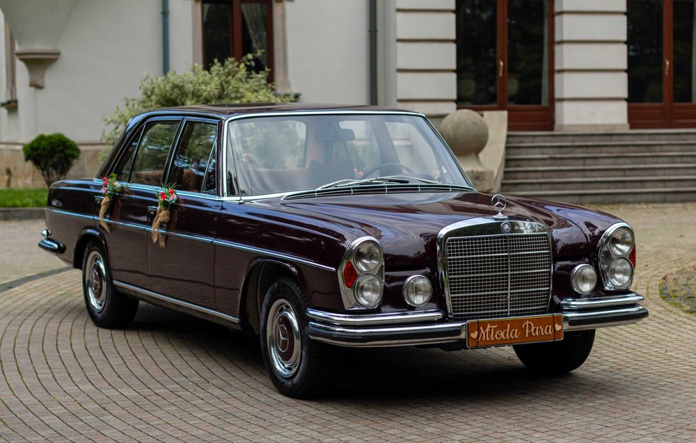 Mercedes W108 S-klasa do ślubu i inne okazje KROSNO