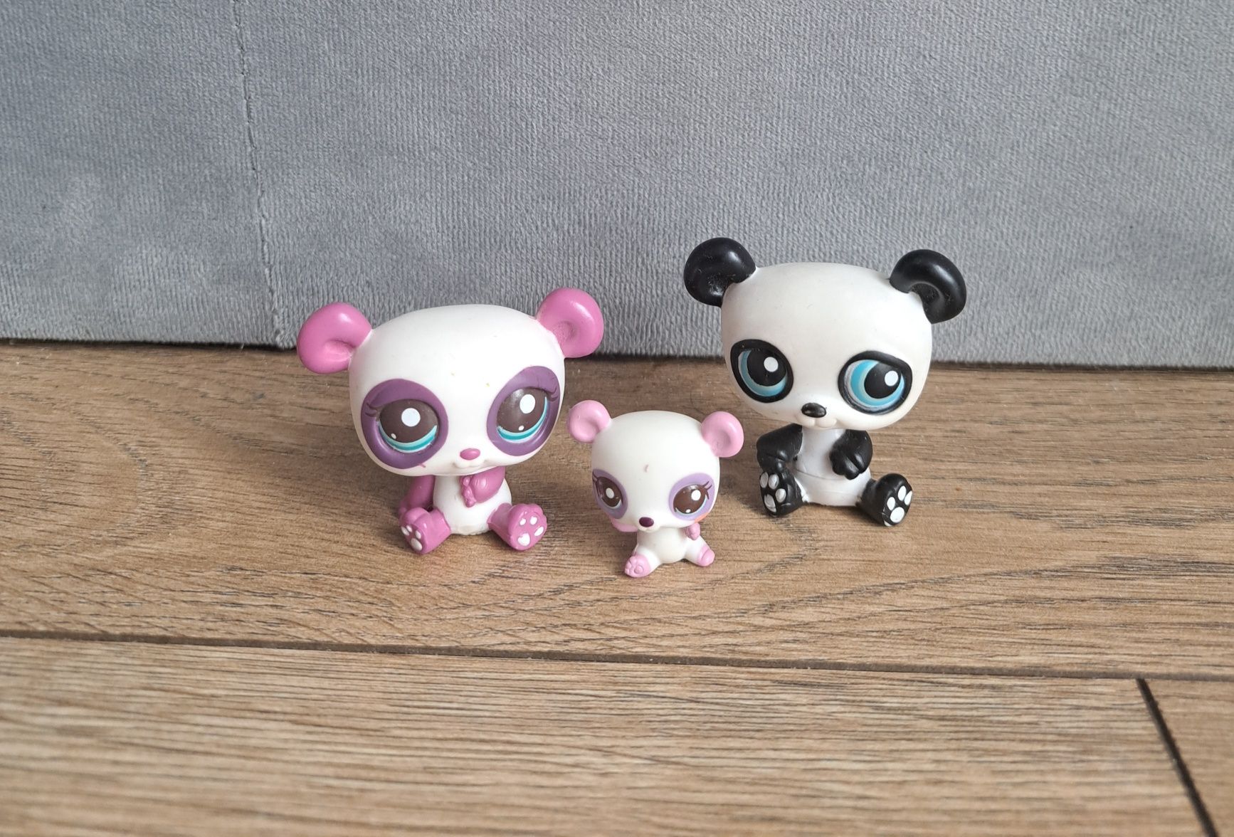 3 figurki LPS littlest pet shop