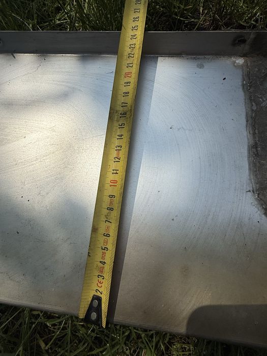 Parapety 14 sztuk blacha nierdzewna