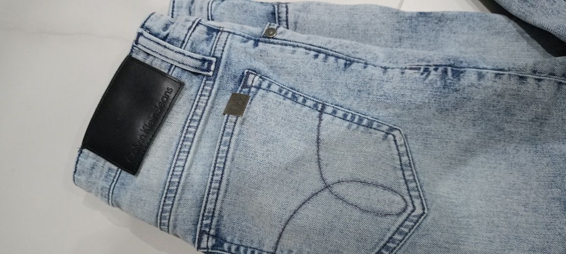 CK spodnie jeans męskie Calvin Klein S