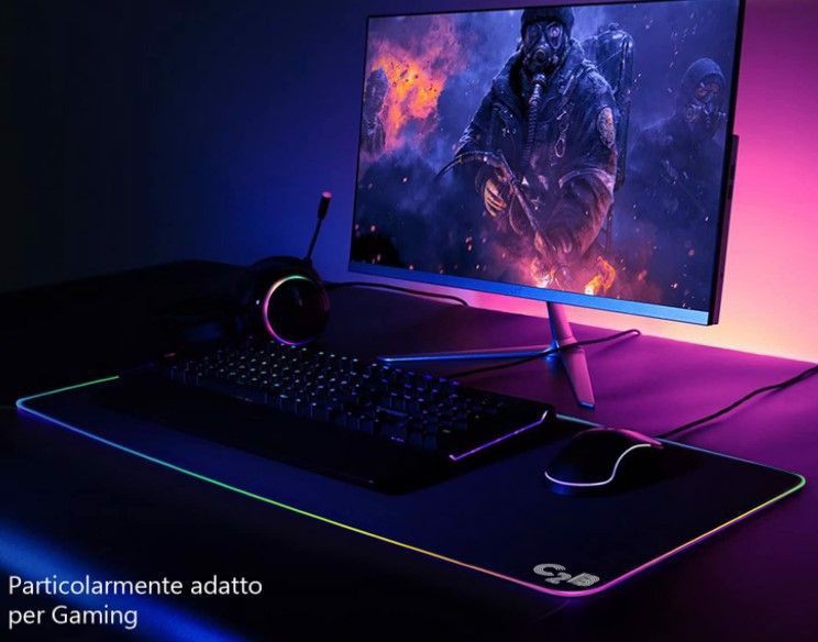 c2b tappetion podkładka pod myszkę xxl led