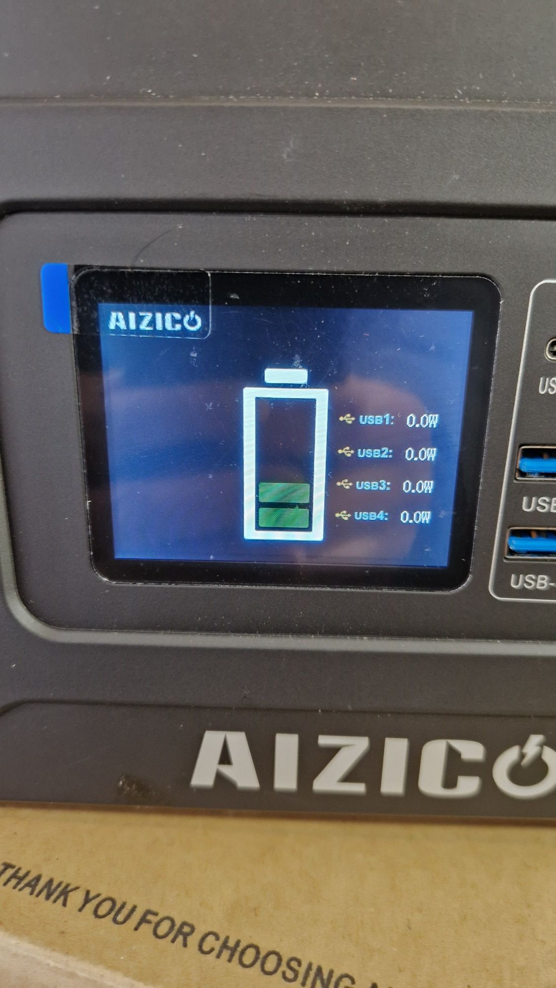 Зарядна станція  чистий синус Aizico P300W 80000mAh