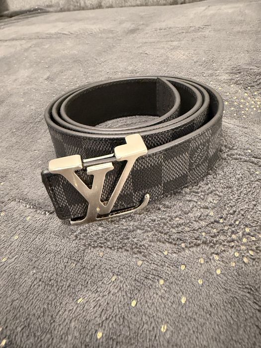 Pasek Louis Vuitton Damier Graphite