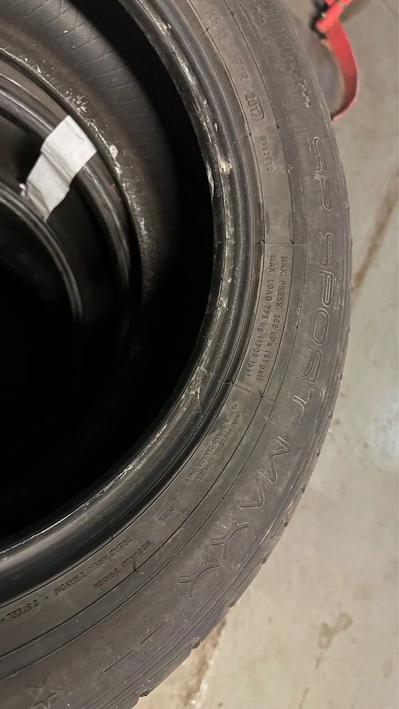 225/60 R17 99V 4szt 6.5mm Dunlop używane letnie Warszawa