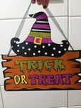 Napis na Halloween Trick or Treat