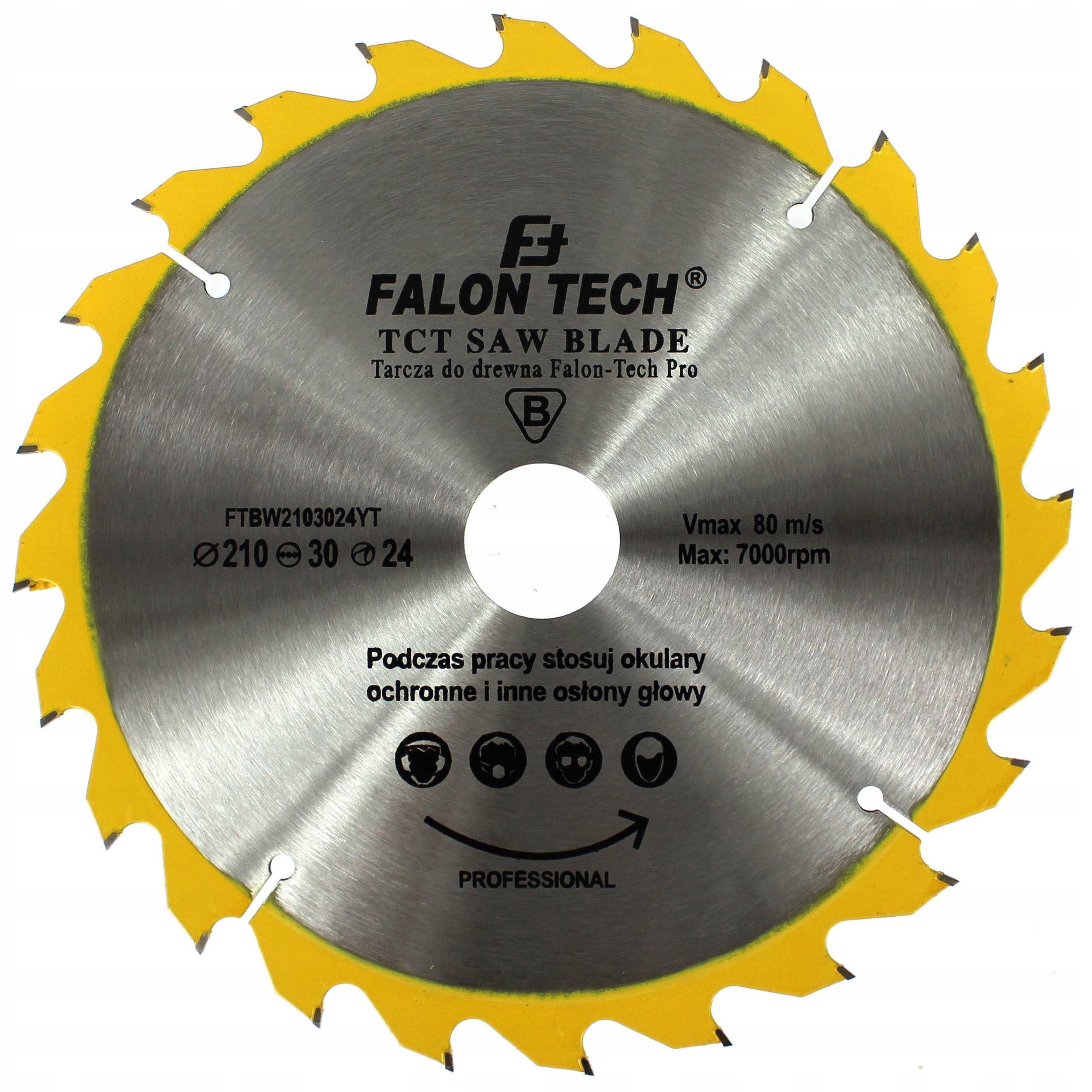 Tarcza Tnąca Widiowa Do Cięcia Drewna 210mm x30 mm 24Z Piła Widia