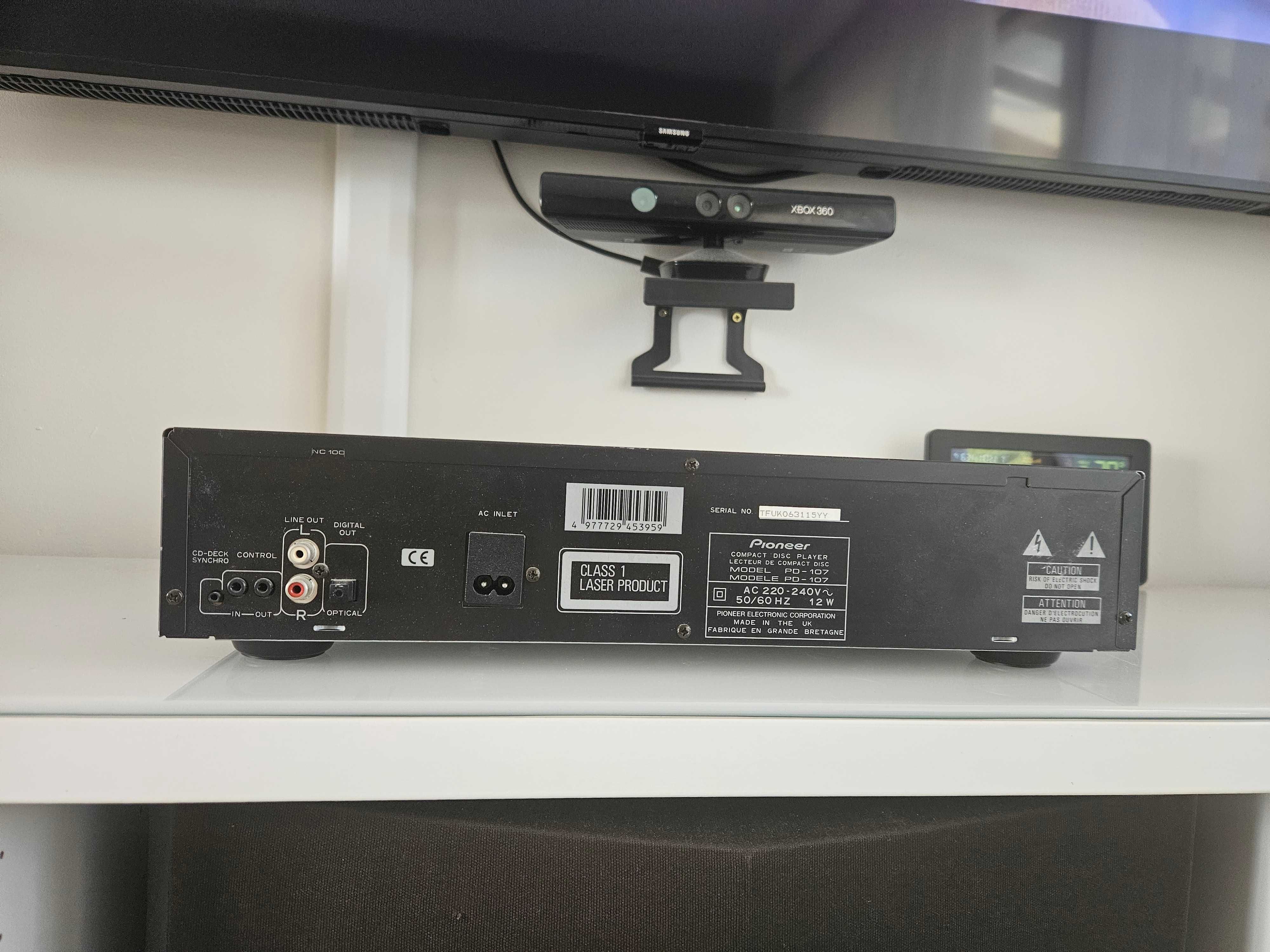 OKAZJA Odtwarzacz CD plyt cd 1 bit DLC stereo Pioneer pd 107 optical