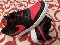 Nike B. Low Pretas/vermelhas