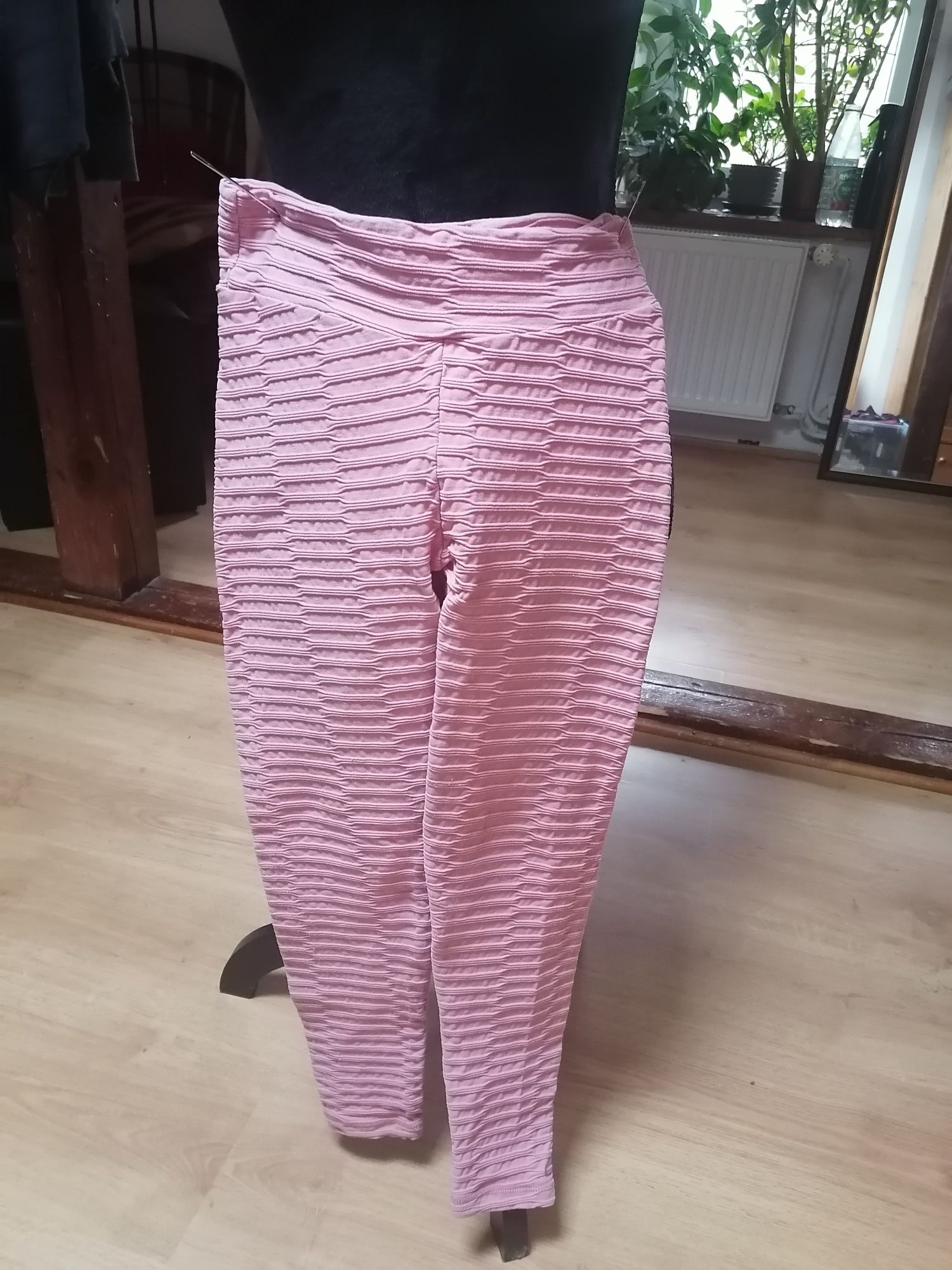 Legginsy różowe 36/38