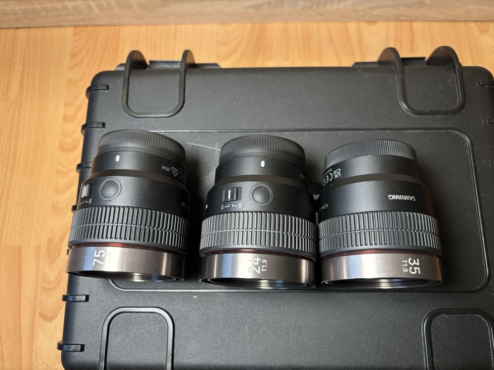 Obiektywy Samyang v-af Sony E