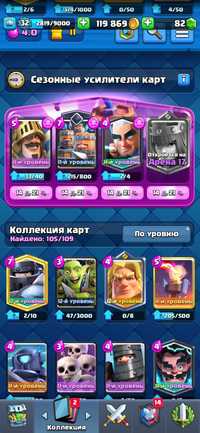 Продам аккаунт в Clash Royal