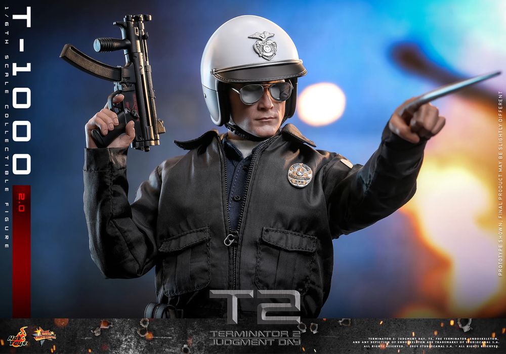 Фігурка 1/6 Hot Toys MMS774 Terminator 2: Judgment Day T-1000 (2.0)