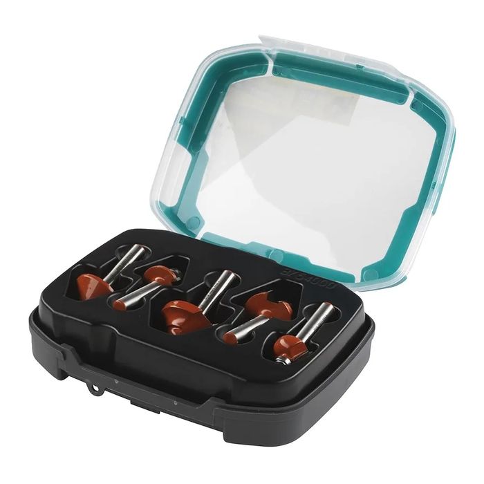 wolfcraft Zestaw frezów solidne do profili TCT 5 szt 8754.000 frezarki