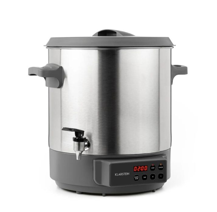 Garnek do pasteryzacji Srebrny