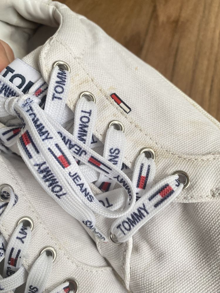 Sneakersy trampki na platformie Tommy Hilfiger