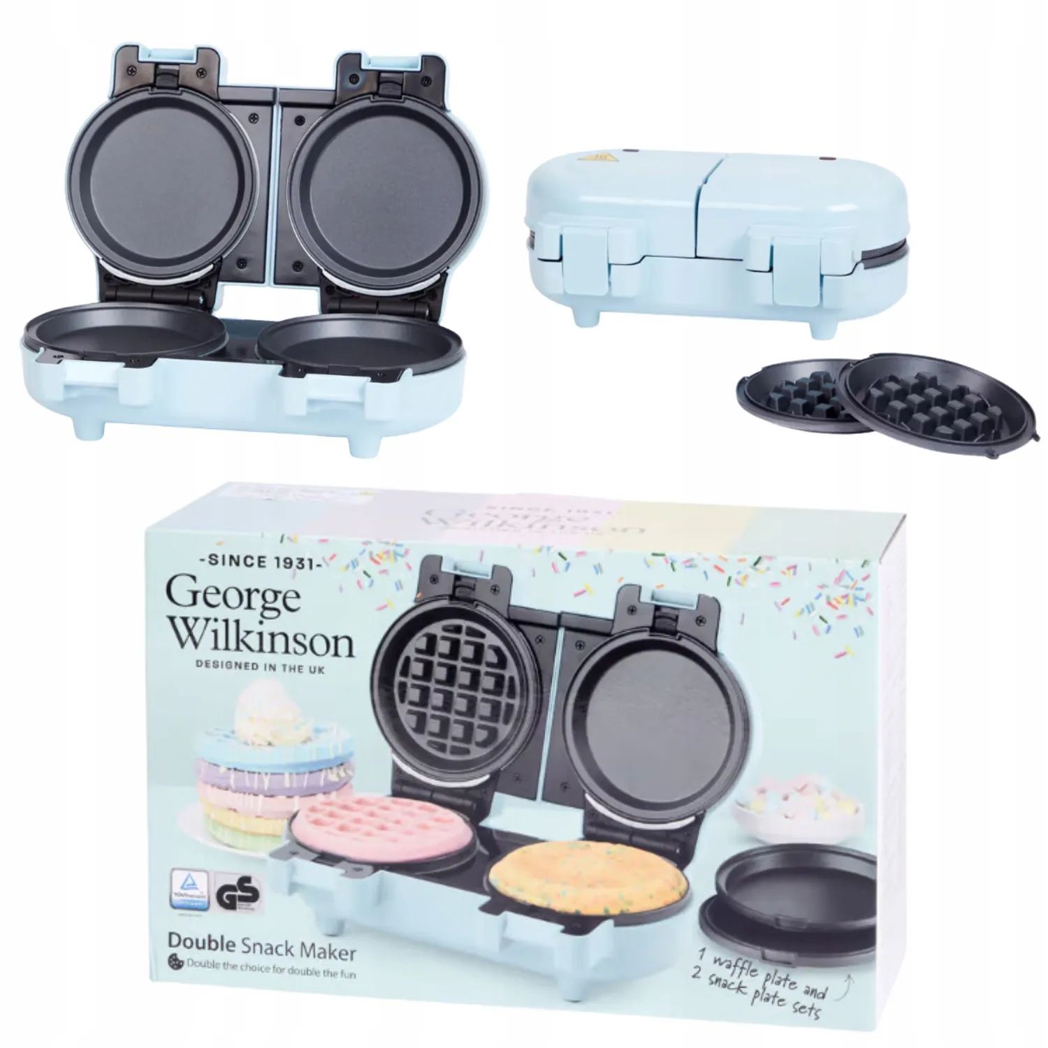 Gofrownice Wilkinson Double Snack