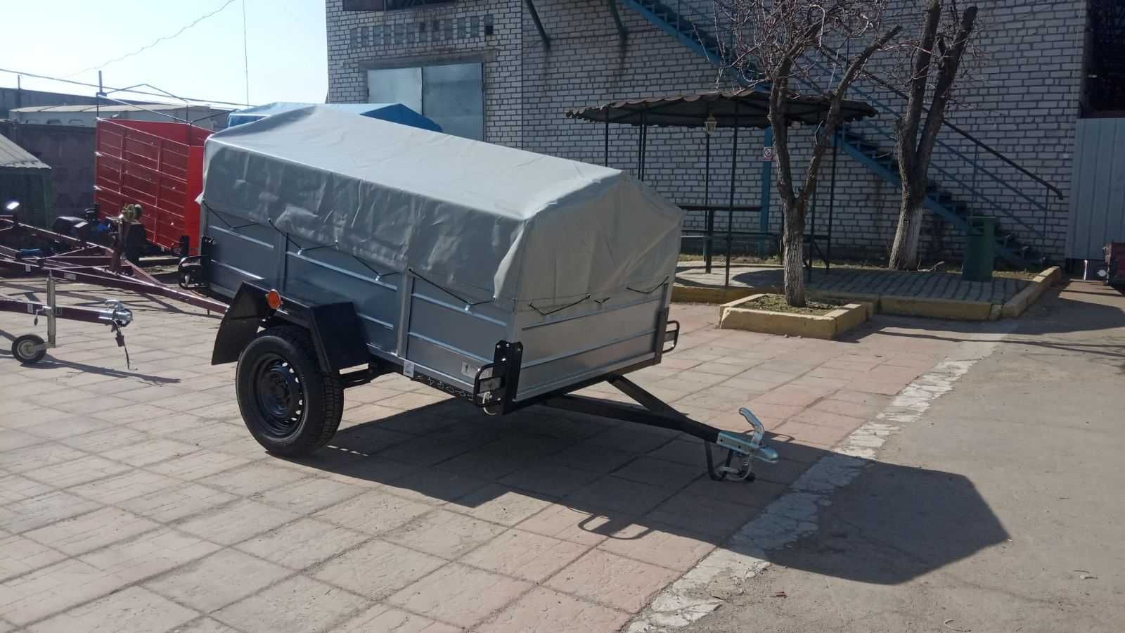 Прицеп  Причіп посилений 2300/1300/510 із заводу. Документи. Доставка.