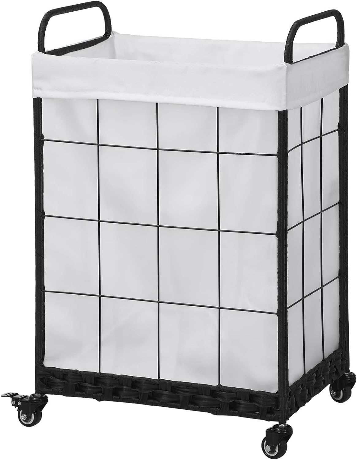 Nowy kosz a pranie/ sorter ubrań / organizer na kółkach / 100L !3802!
