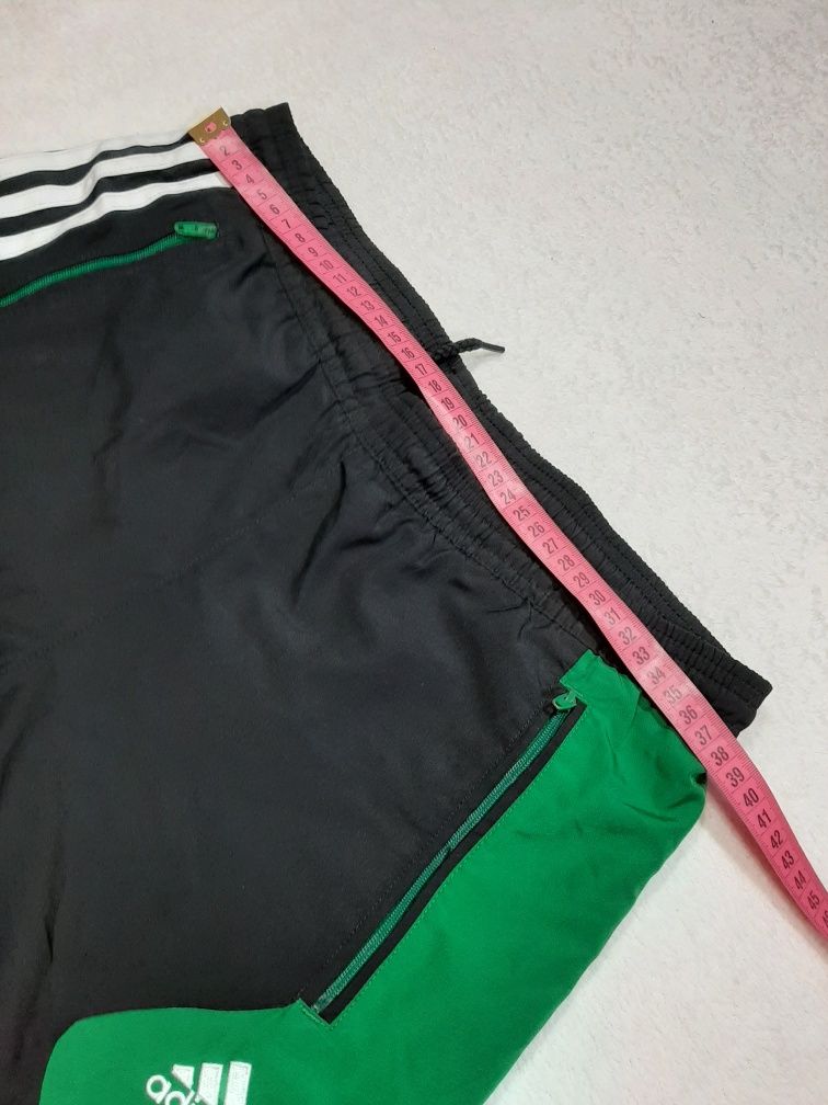 Spodnie Dresowe Męskie Adidas Rozpinane r. 11-12Y M Sweatpants Zipper