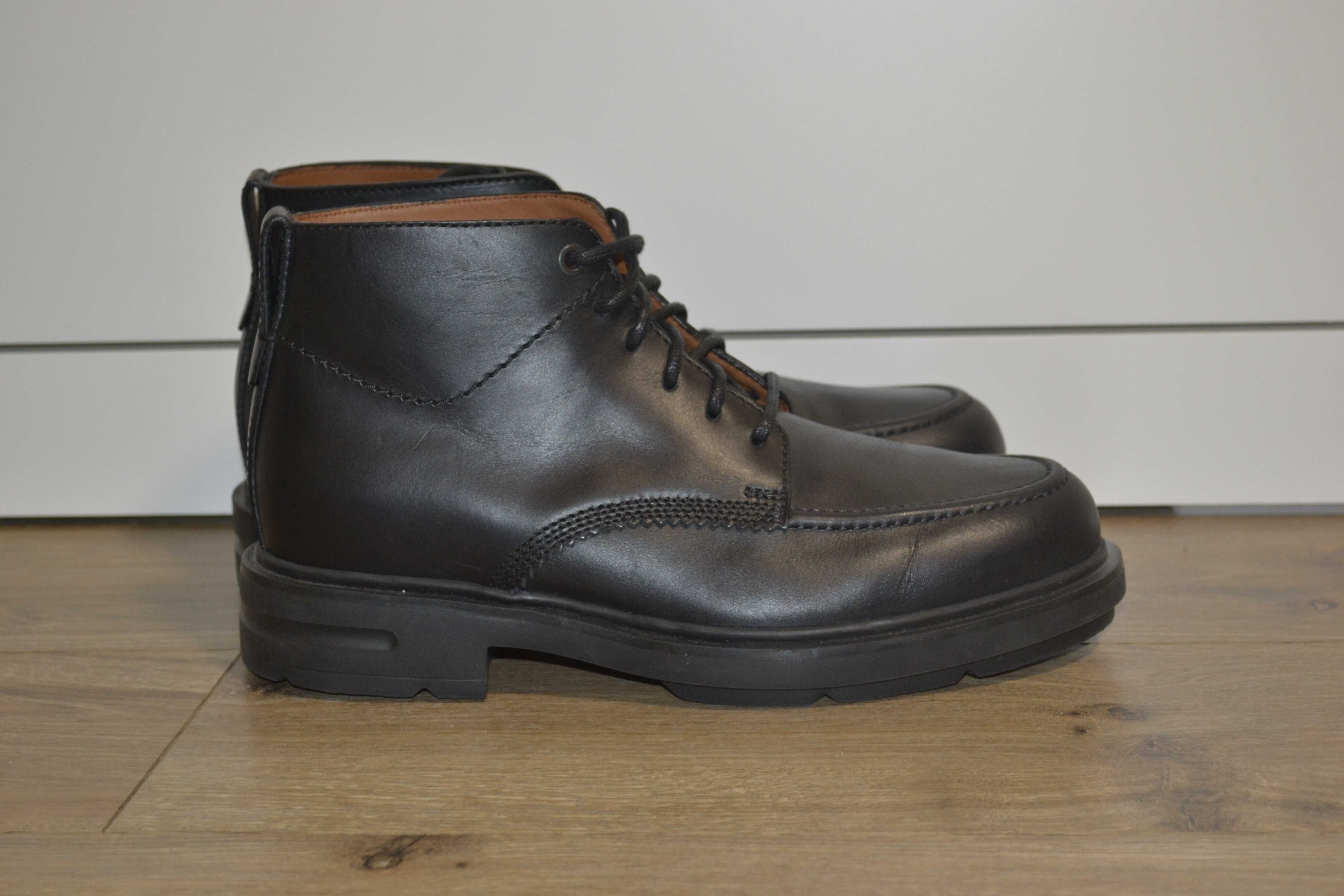 Ermenegildo Zegna мужские туфли кожаные ботинки 39-40