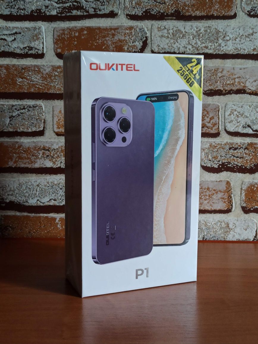 OUKITEL P1 Смартфон Глобальная версия 6.7" 120 Гц AMOLED Дисплей 8 256