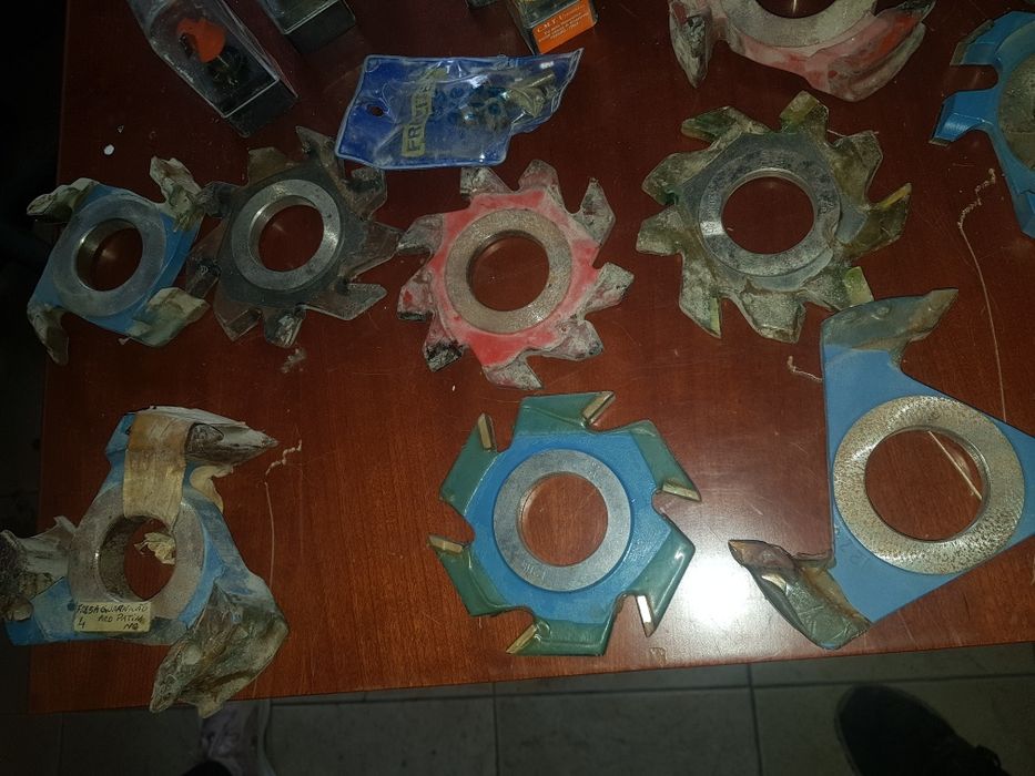 Freses para tupias extenciveis novas de buliar maquinas de carpintari