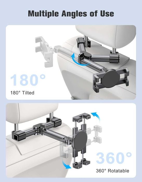 Regulowany Uchwyt na tablet Rolgno do samochodu
