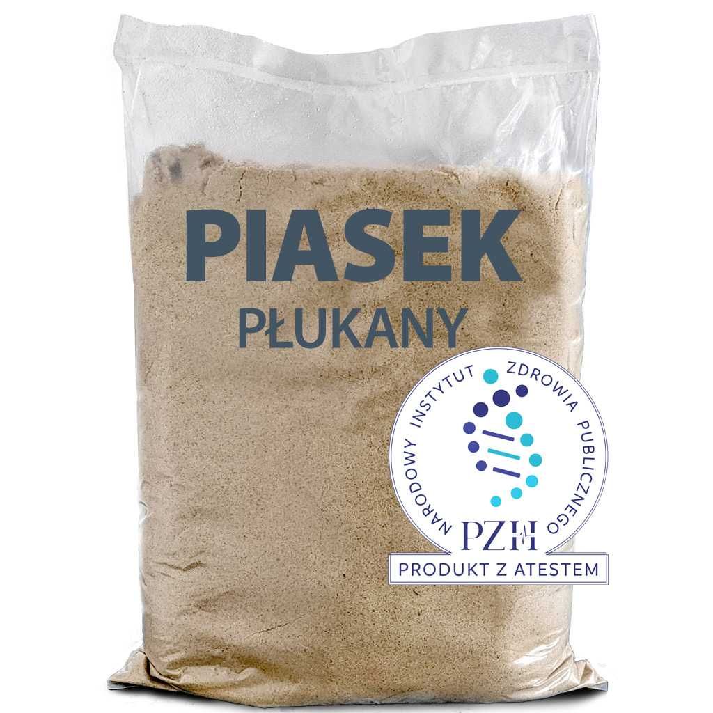 Piasek płukany, budowlany, zasypowy, tynkarski, do wylewek, tanio