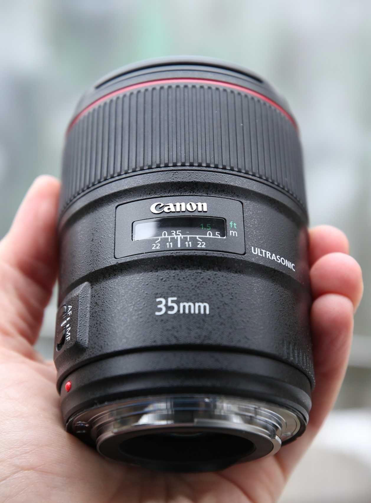 Canon 35mm f 1.4 L II USM комплект. як Новый. 2 версия