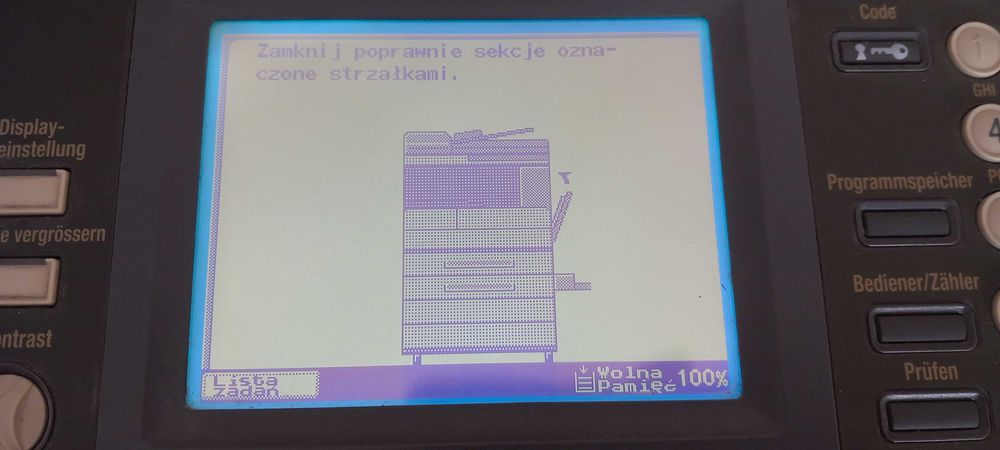 Conica Minolta Bizbub 222 A3 - KORPORACYJNE Urządzenie Wielofunkcyjne