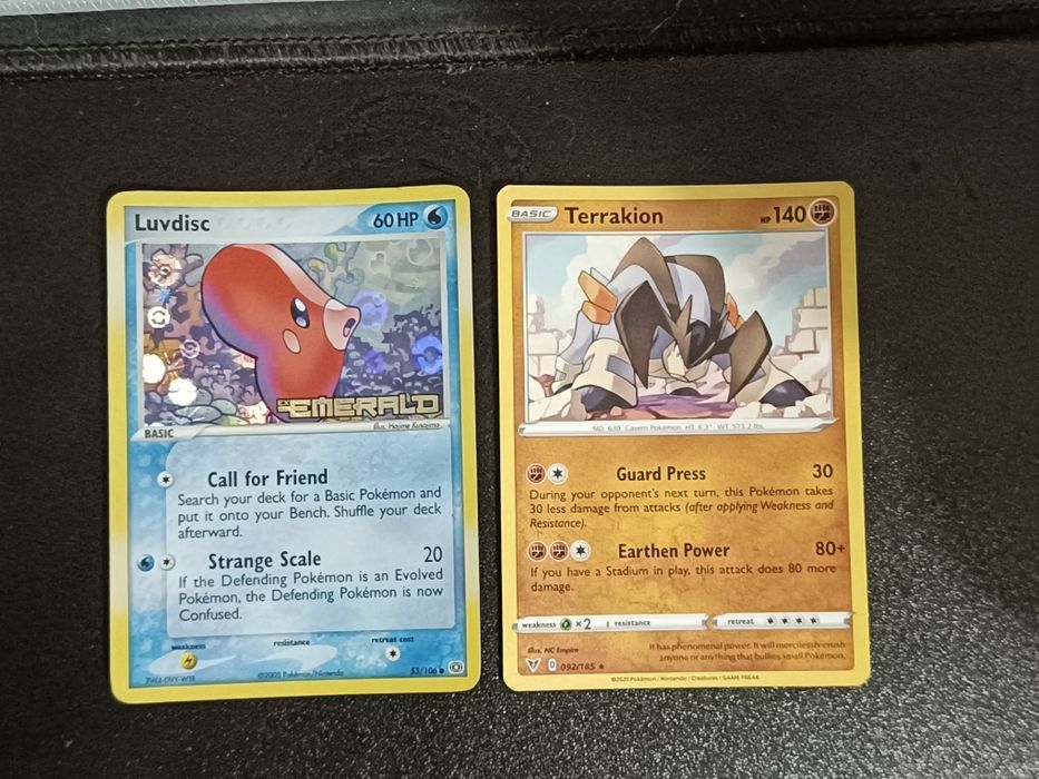 Pokémon Cartas Raras