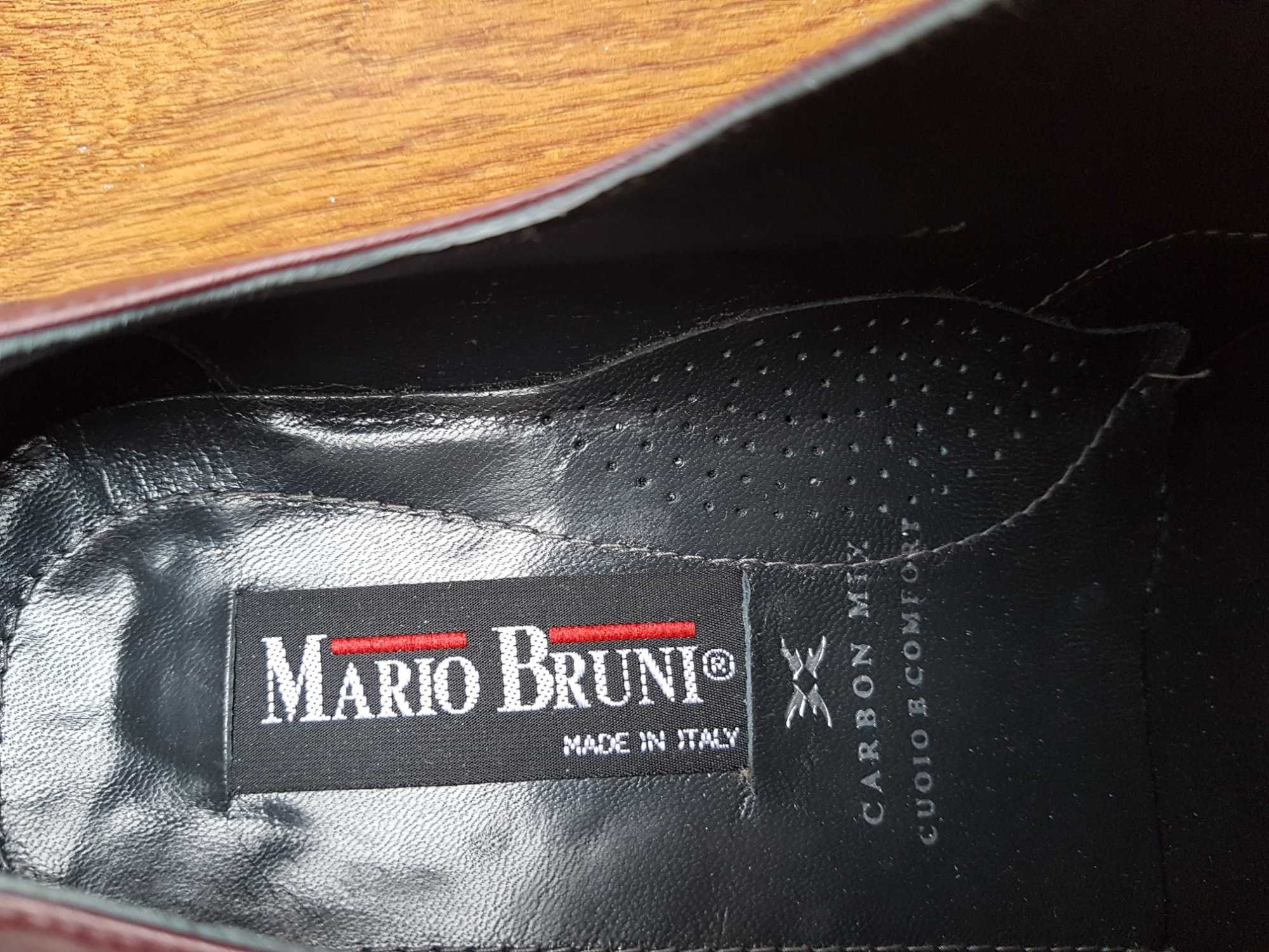 Кожаные новые туфли Mario Bruni (Италия), р.44